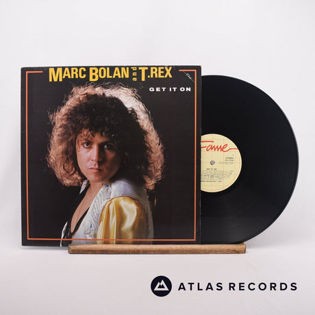 Marc Bolan Get It On LP Vinyl Record - Front Cover & Record