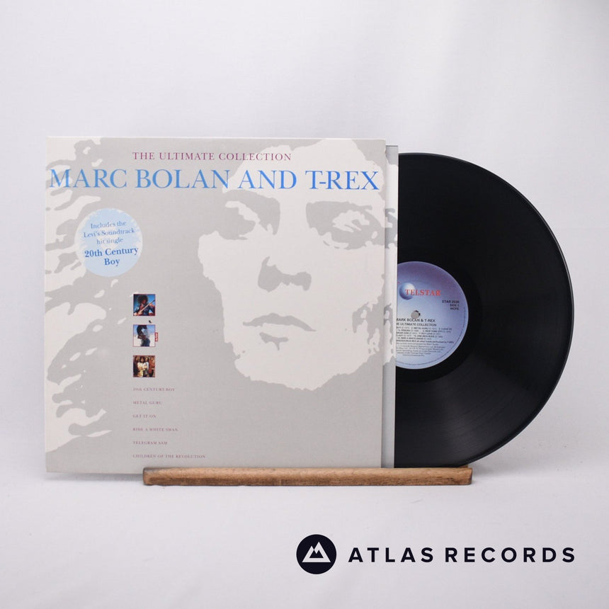 Marc Bolan The Ultimate Collection LP Vinyl Record - Front Cover & Record