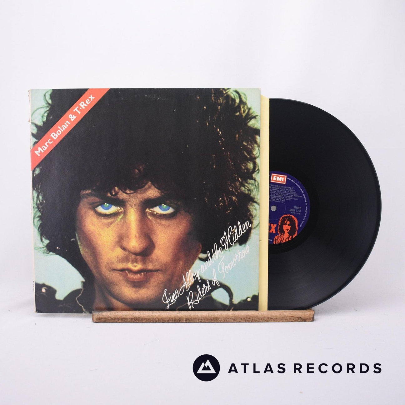 Marc Bolan Zinc Alloy And The Hidden Riders Of Tomorrow LP Vinyl Record - Front Cover & Record