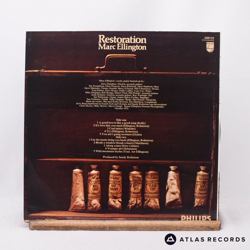 Marc Ellington - Restoration - 1Y//1 2Y//1 LP Vinyl Record - EX/EX