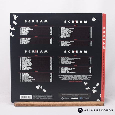 Marco Beltrami - Scream - Red With Black Smoke 4 x LP Vinyl Record - EX/NM