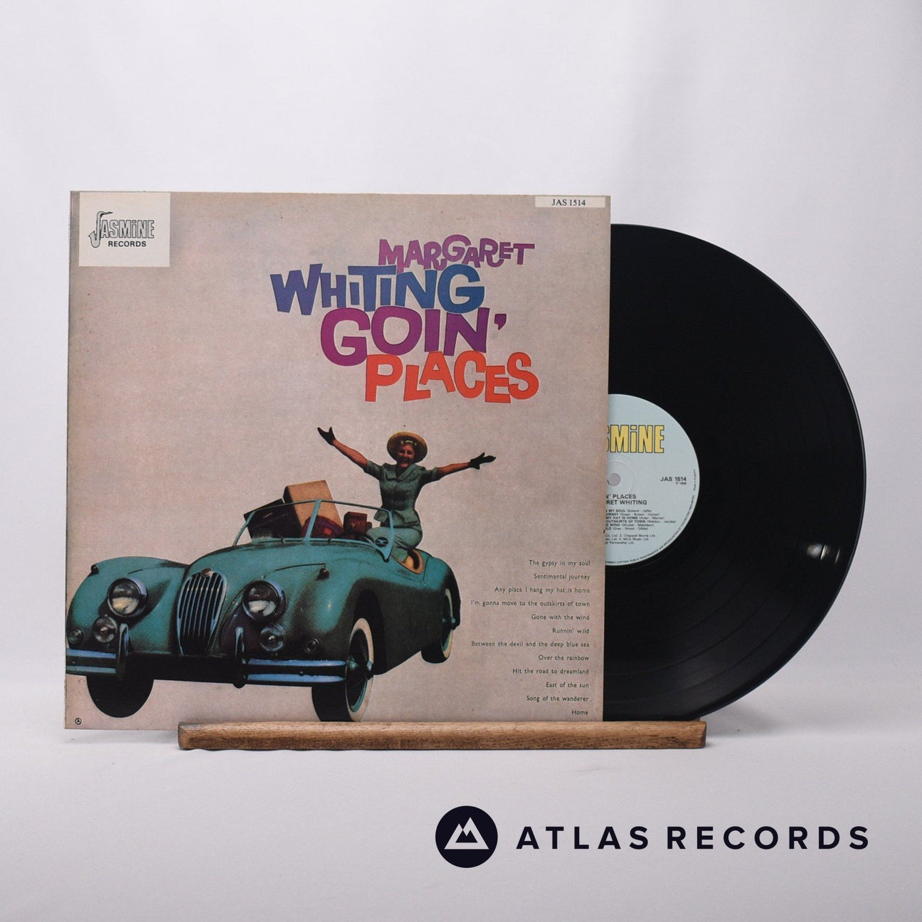 Margaret Whiting Goin' Places LP Vinyl Record - Front Cover & Record