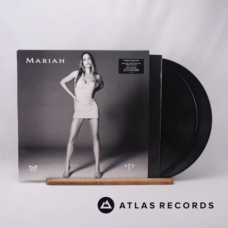 Mariah Carey #1's Double LP Vinyl Record - Front Cover & Record