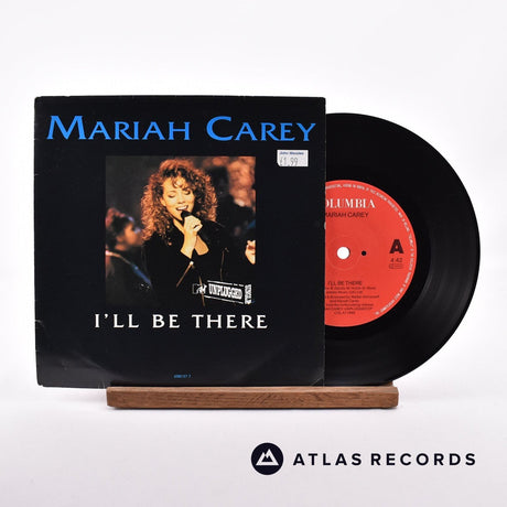 Mariah Carey I'll Be There 7" Vinyl Record - Front Cover & Record