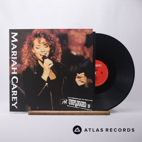 Mariah Carey MTV Unplugged EP 12" Vinyl Record - Front Cover & Record