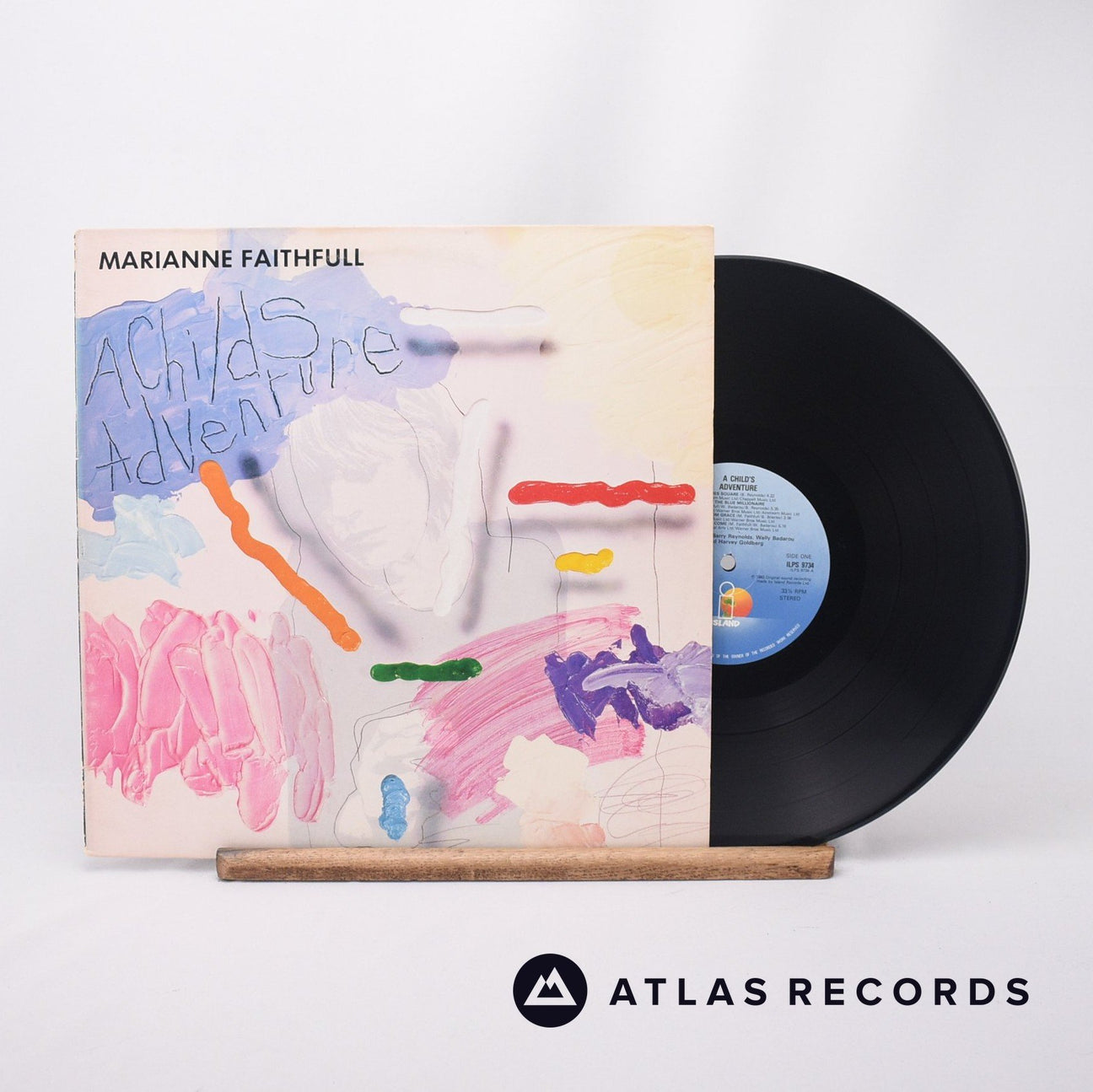 Marianne Faithfull A Childs Adventure LP Vinyl Record - Front Cover & Record