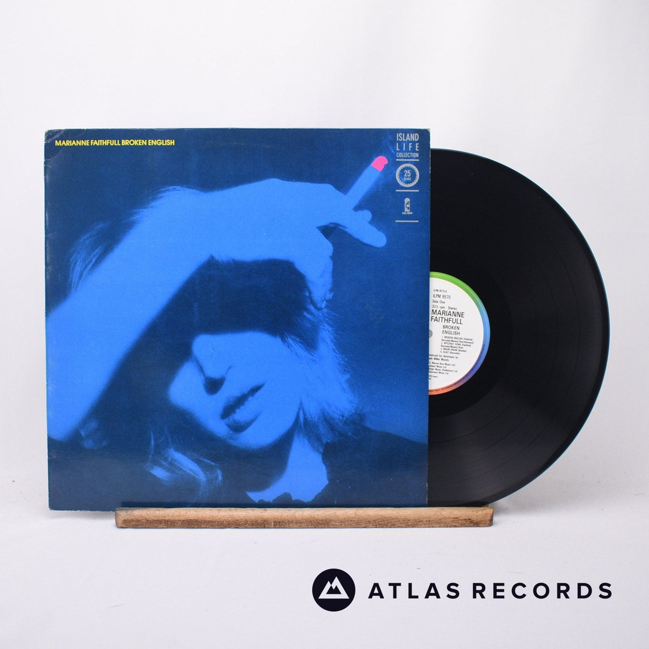 Marianne Faithfull Broken English LP Vinyl Record - Front Cover & Record