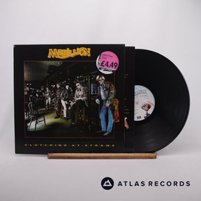Marillion Clutching At Straws LP Vinyl Record - Front Cover & Record