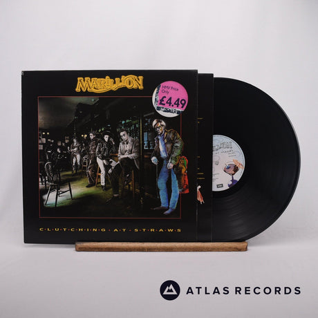 Marillion Clutching At Straws LP Vinyl Record - Front Cover & Record