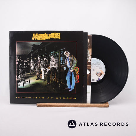 Marillion Clutching At Straws LP Vinyl Record - Front Cover & Record