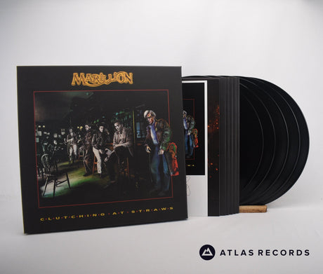 Marillion Clutching At Straws 5 x LP Vinyl Record - Front Cover & Record