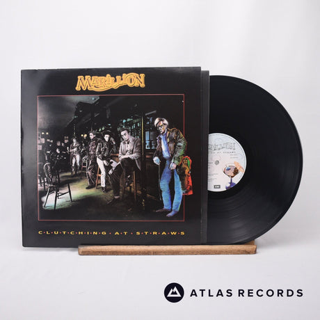 Marillion Clutching At Straws LP Vinyl Record - Front Cover & Record