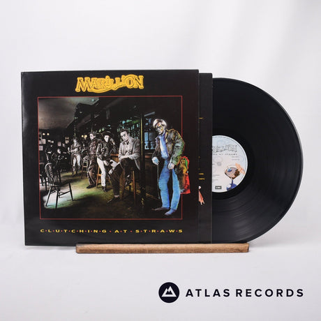Marillion Clutching At Straws LP Vinyl Record - Front Cover & Record