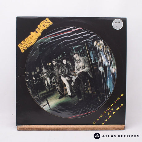 Marillion Clutching At Straws LP Vinyl Record - Front Cover & Record