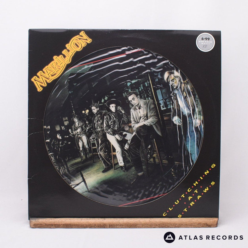 Marillion Clutching At Straws LP Vinyl Record - Front Cover & Record