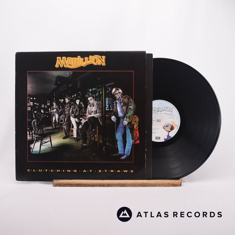 Marillion Clutching At Straws LP Vinyl Record - Front Cover & Record