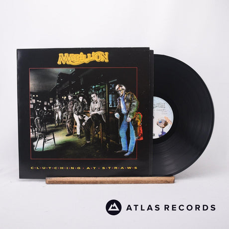 Marillion Clutching At Straws LP Vinyl Record - Front Cover & Record