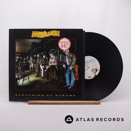 Marillion Clutching At Straws LP Vinyl Record - Front Cover & Record
