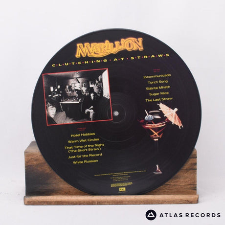 Marillion - Clutching At Straws - Picture Disc LP Vinyl Record - VG+