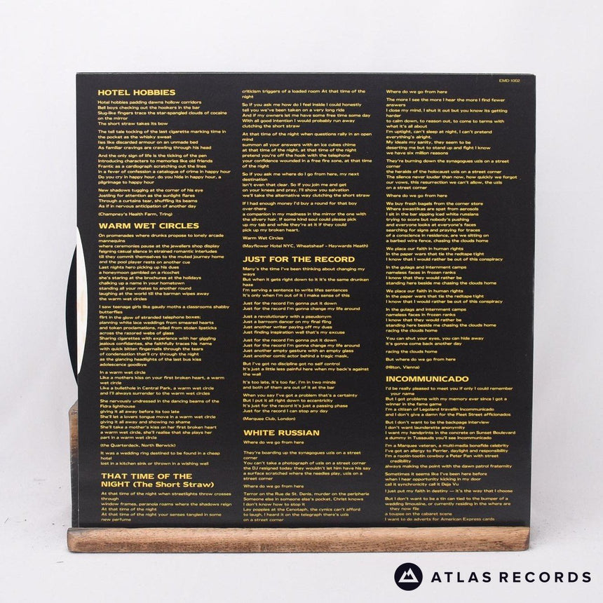 Marillion - Clutching At Straws - Embossed Sleeve LP Vinyl Record - EX/VG+