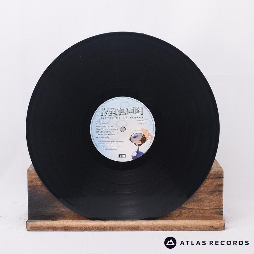 Marillion - Clutching At Straws - Embossed Sleeve LP Vinyl Record - EX/VG+