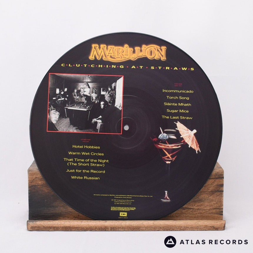 Marillion - Clutching At Straws - +A +B LP Vinyl Record - VG+/VG+