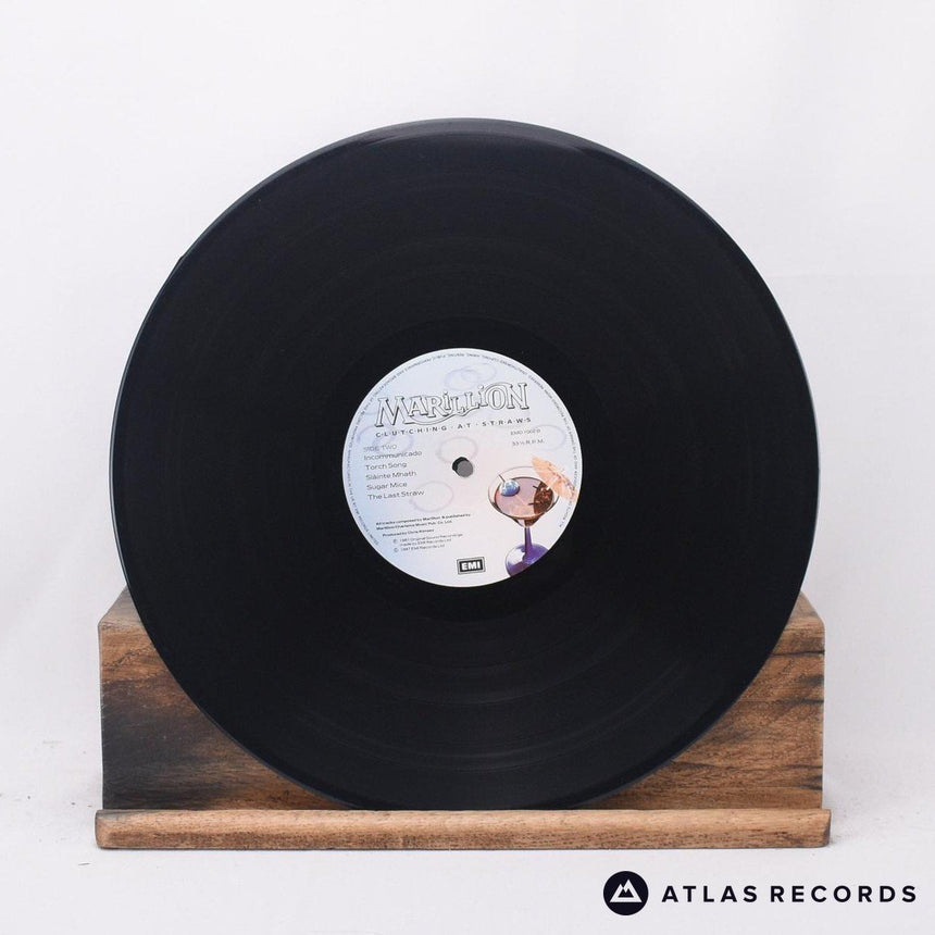 Marillion - Clutching At Straws - Embossed Sleeve LP Vinyl Record - EX/VG+