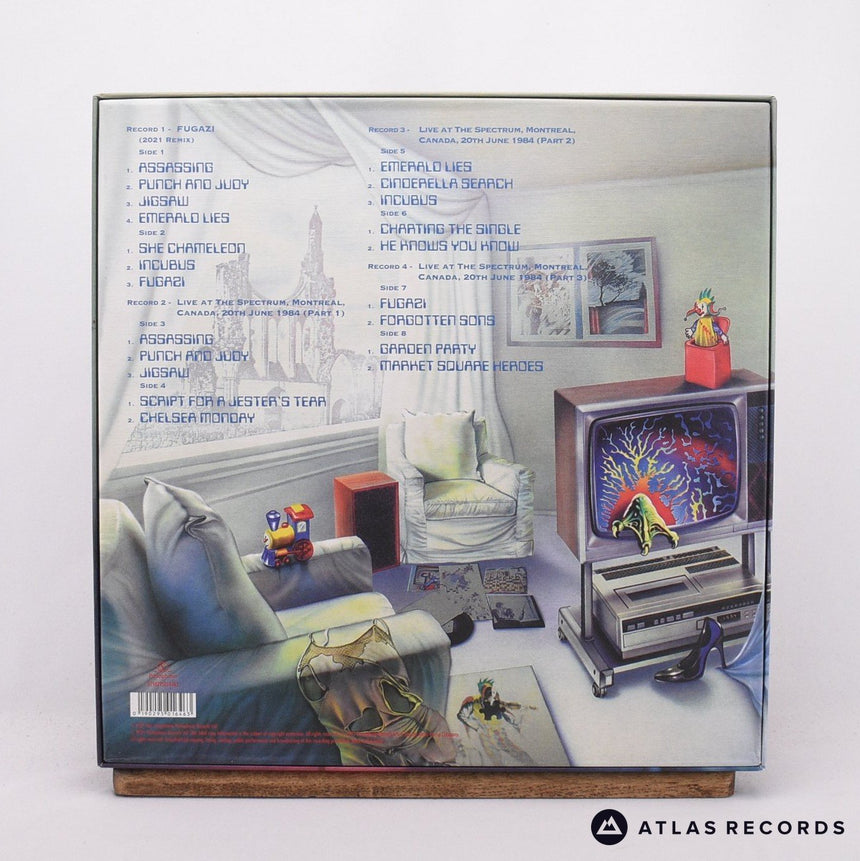 Marillion - Fugazi - Booklet Deluxe Edition4 x LP Box Set Vinyl Record - NM/NM