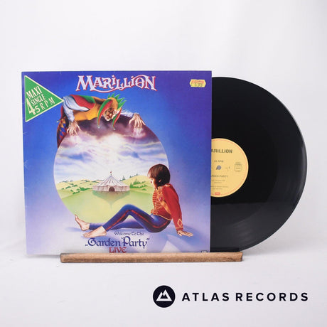 Marillion Garden Party Live 12" Vinyl Record - Front Cover & Record
