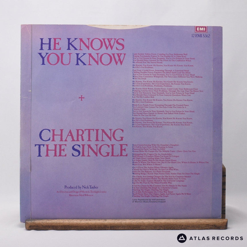 Marillion - He Knows You Know - 12" Vinyl Record - EX/VG+