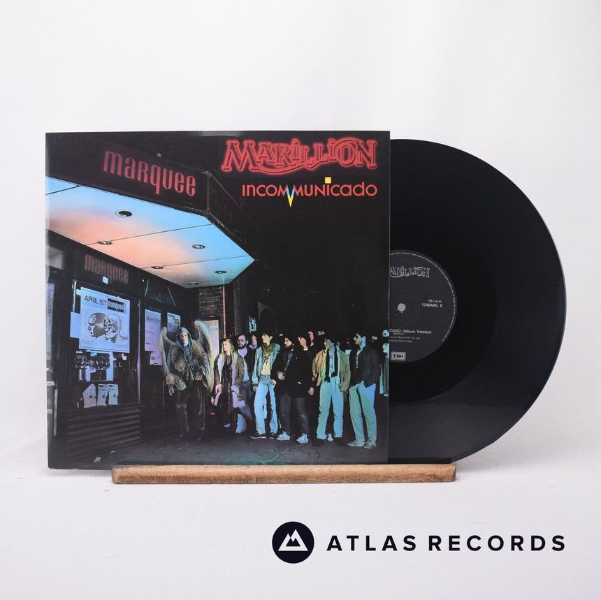 Marillion Incommunicado 12" Vinyl Record - Front Cover & Record