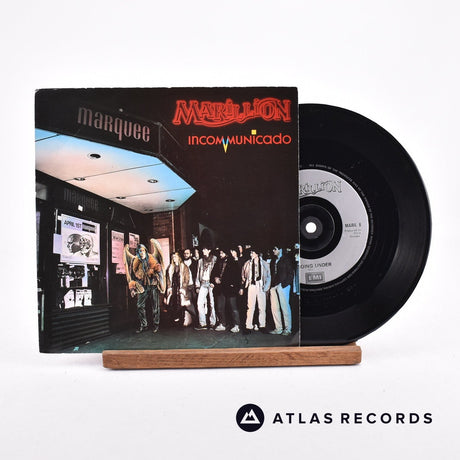Marillion Incommunicado 7" Vinyl Record - Front Cover & Record