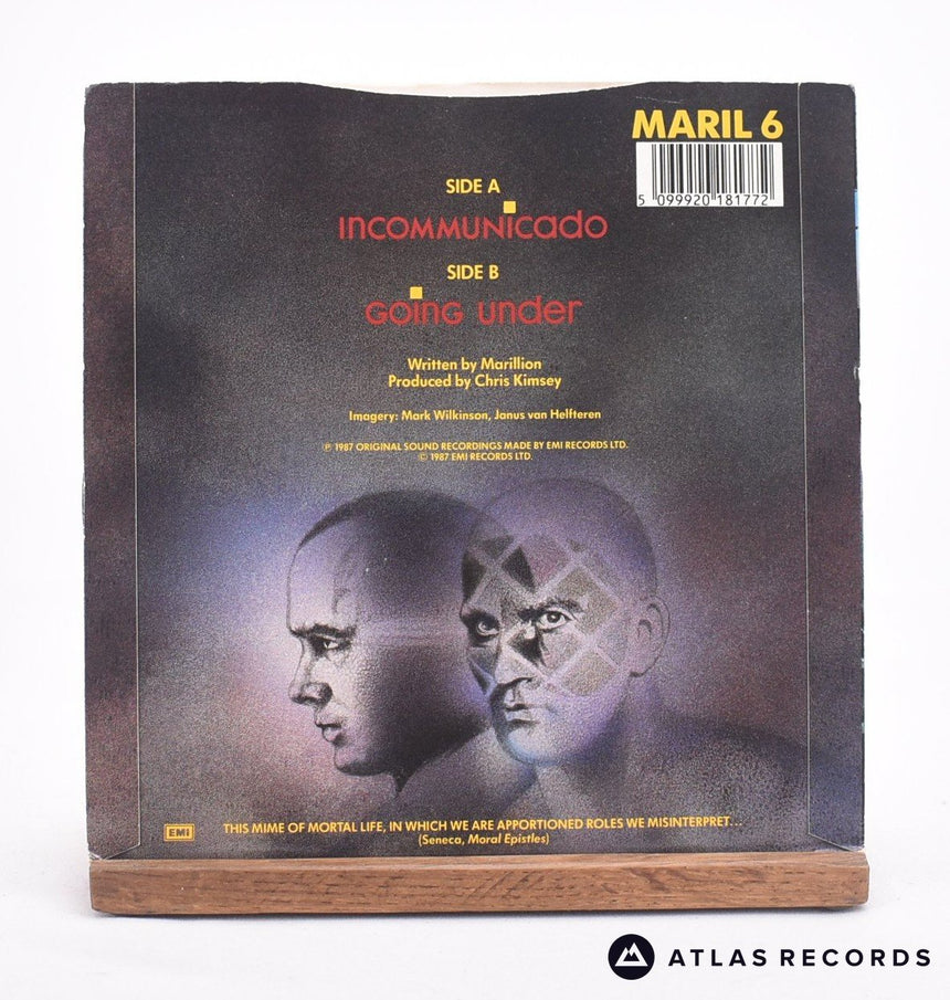 Marillion - Incommunicado - 7" Vinyl Record - EX/EX