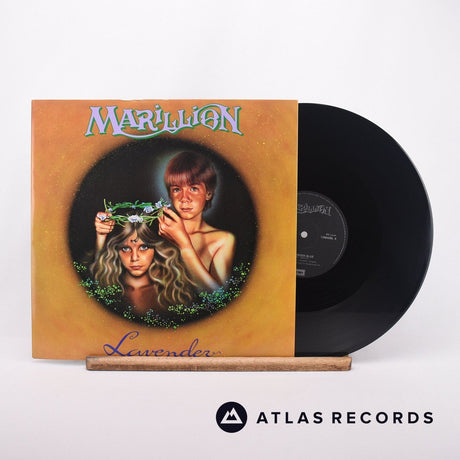Marillion Lavender 12" Vinyl Record - Front Cover & Record