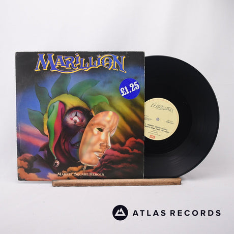 Marillion Market Square Heroes 12" Vinyl Record - Front Cover & Record