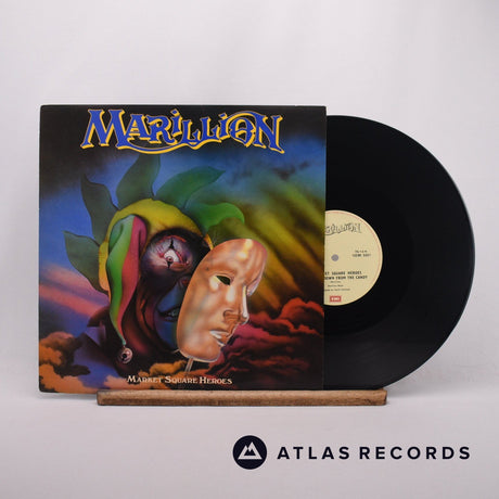 Marillion Market Square Heroes 12" Vinyl Record - Front Cover & Record