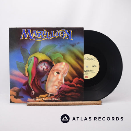 Marillion Market Square Heroes 12" Vinyl Record - Front Cover & Record