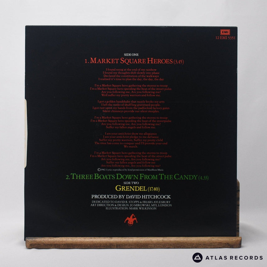 Marillion - Market Square Heroes - A-1 B-1 12" Vinyl Record - EX/VG+