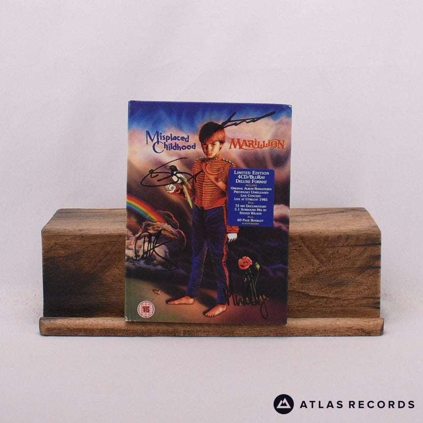 Marillion Misplaced Childhood 4 x CD + Blu-ray Vinyl Record - Front Cover & Record