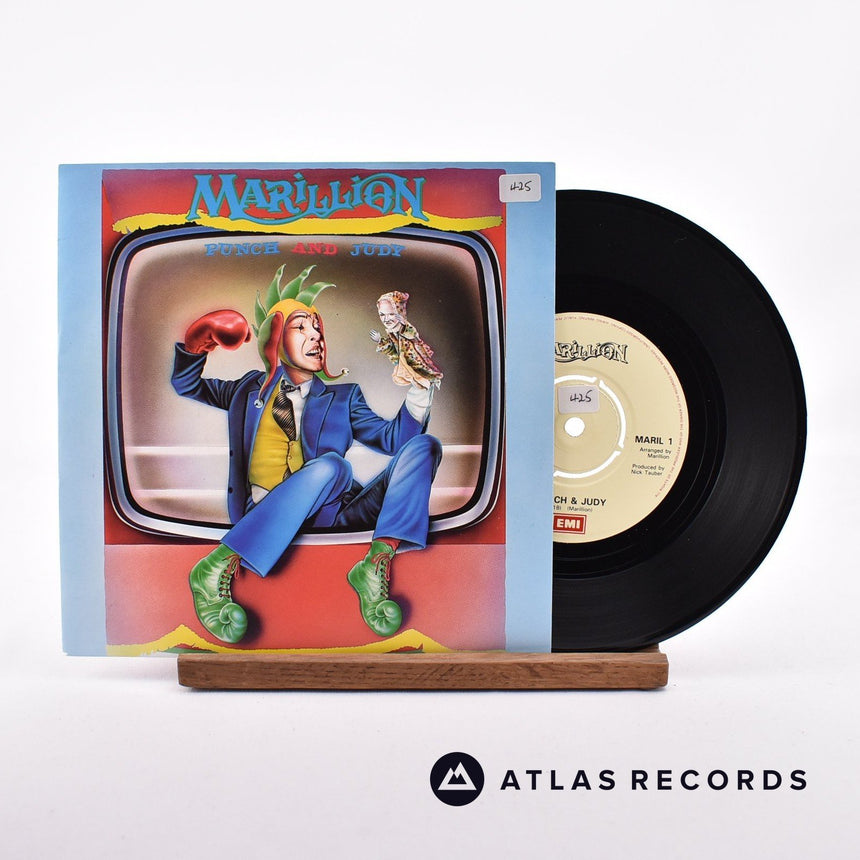 Marillion Punch And Judy 7" Vinyl Record - Front Cover & Record