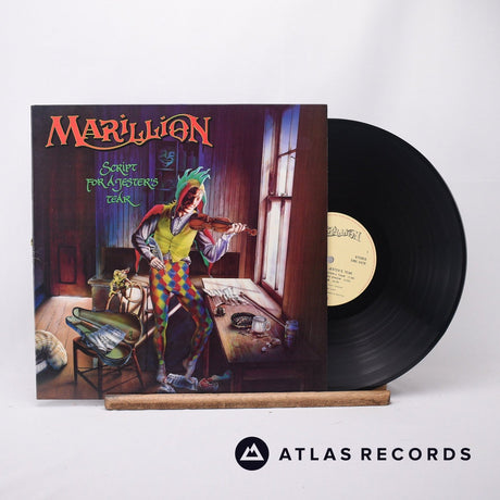 Marillion Script For A Jester's Tear LP Vinyl Record - Front Cover & Record