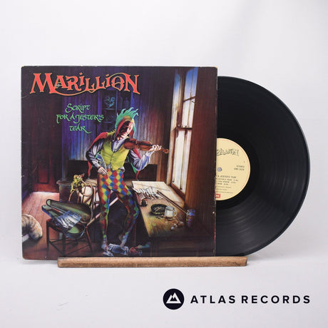 Marillion Script For A Jester's Tear LP Vinyl Record - Front Cover & Record