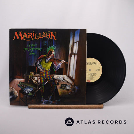 Marillion Script For A Jester's Tear LP Vinyl Record - Front Cover & Record