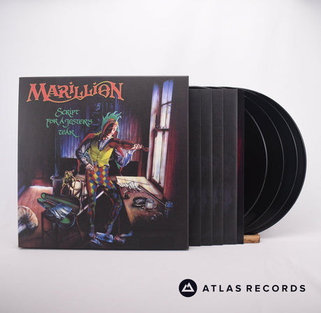 Marillion Script For A Jester's Tear 3 x LP + 12" Vinyl Record - Front Cover & Record