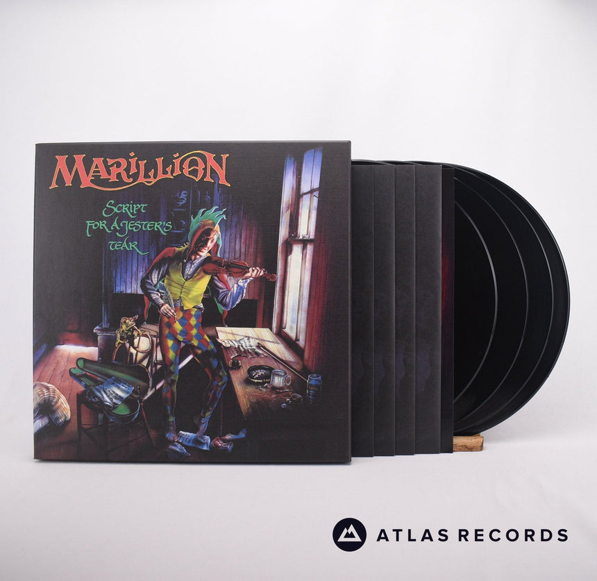 Marillion Script For A Jester's Tear 3 x LP + 12" Vinyl Record - Front Cover & Record