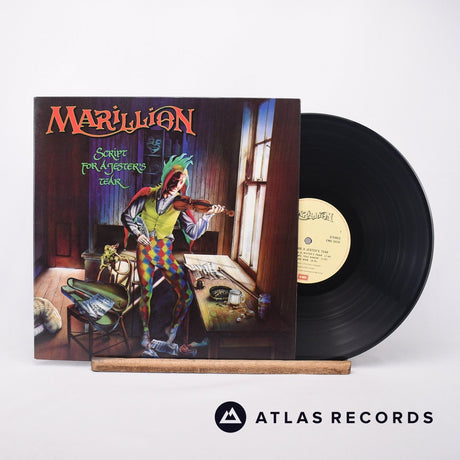 Marillion Script For A Jester's Tear LP Vinyl Record - Front Cover & Record