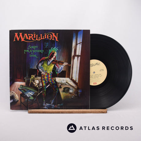 Marillion Script For A Jester's Tear LP Vinyl Record - Front Cover & Record