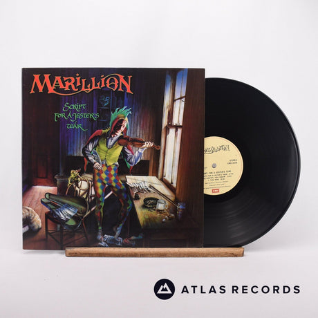Marillion Script For A Jester's Tear LP Vinyl Record - Front Cover & Record