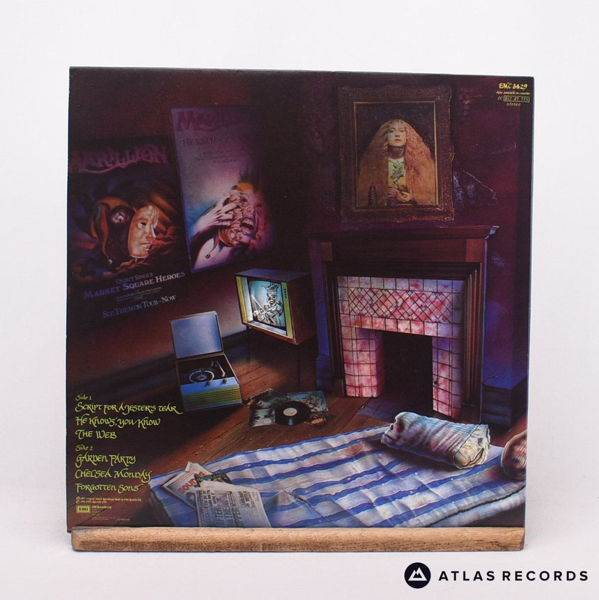 Marillion - Script For A Jester's Tear - A-2U B-1U LP Vinyl Record - EX/EX