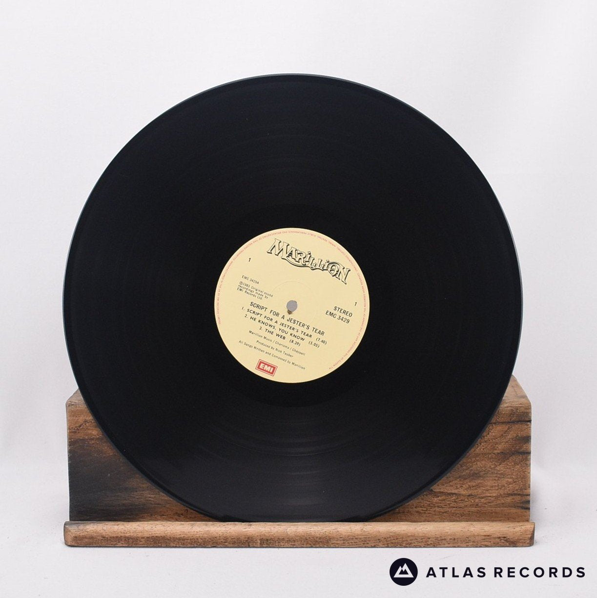 Vinyl Script Marillion Script For A Jester's Tear LP Vinyl Record EX/EX – Atlas Records